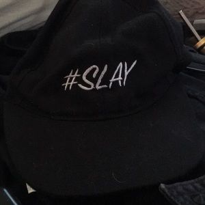#slay hat from Charlotte Russe